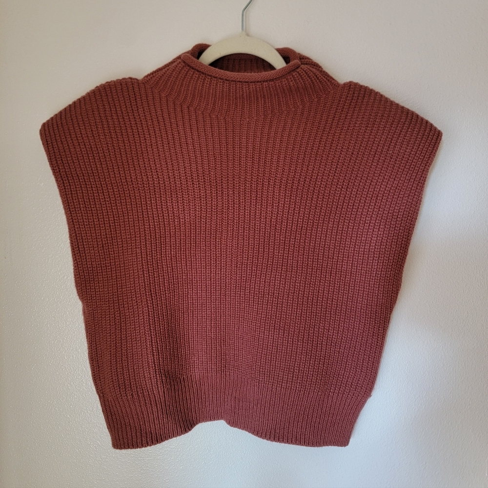 Zara Women's Turtleneck Shortsleeve Sweater
